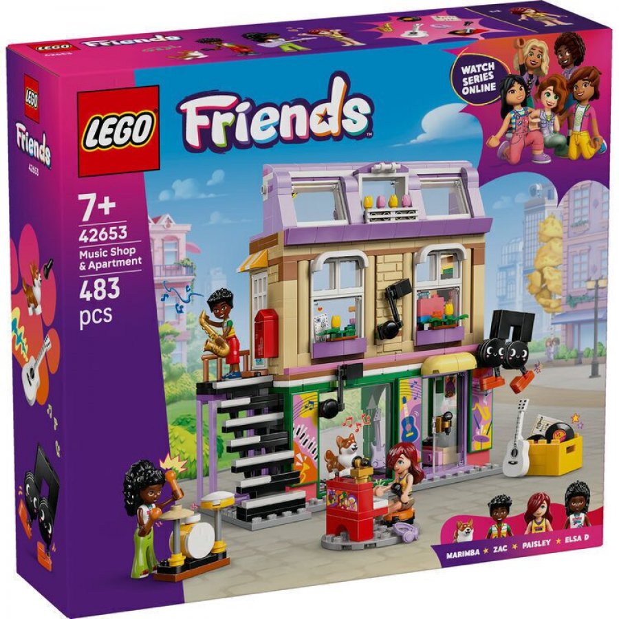 Lego Friends Music Store & Apartment (42653) Lego Friends Music Store & Apartment (42653)