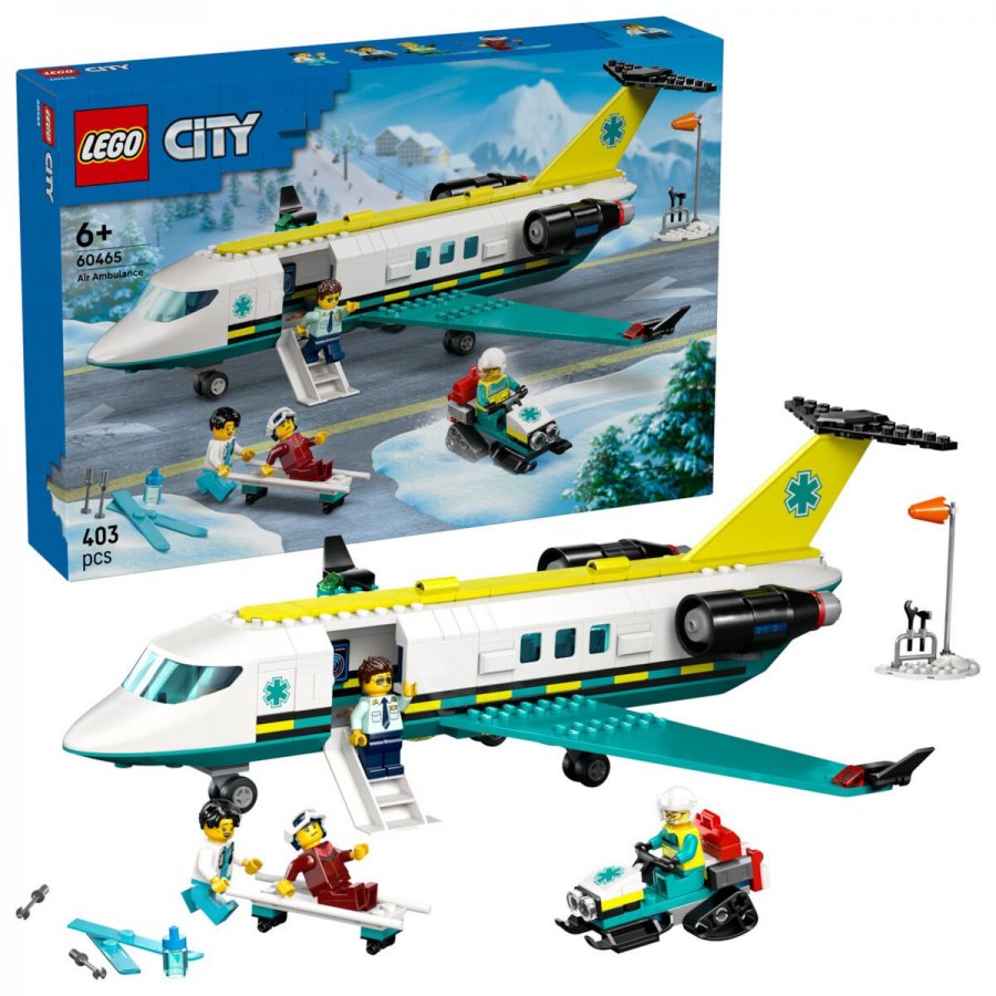 Lego City Emergency Air Ambulane Airplane (60465) Lego City Emergency Air Ambulane Airplane (60465)