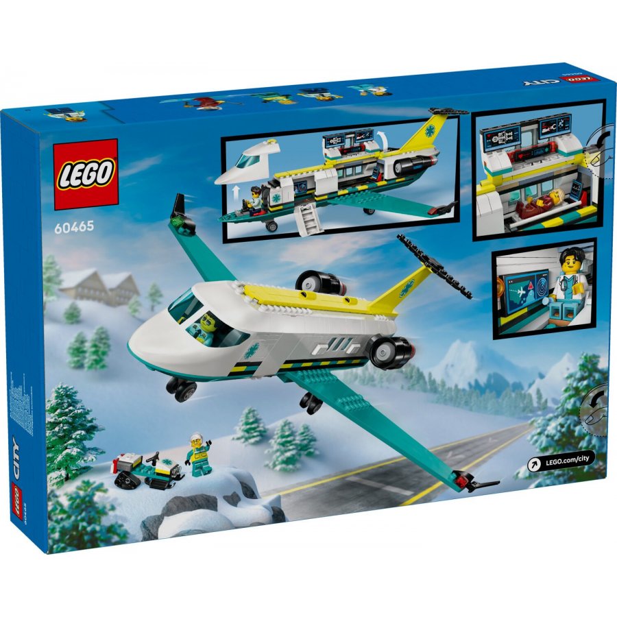 Lego City Emergency Air Ambulane Airplane (60465) Lego City Emergency Air Ambulane Airplane (60465)