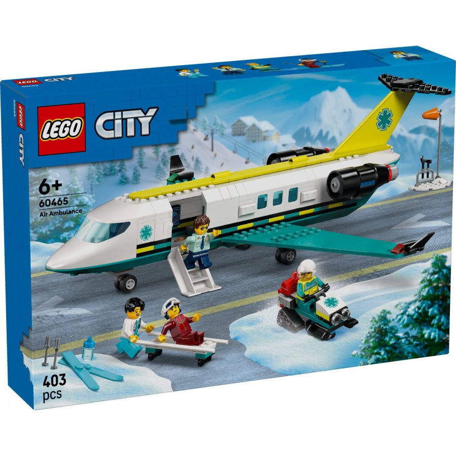 Lego City Emergency Air Ambulane Airplane (60465) Lego City Emergency Air Ambulane Airplane (60465)
