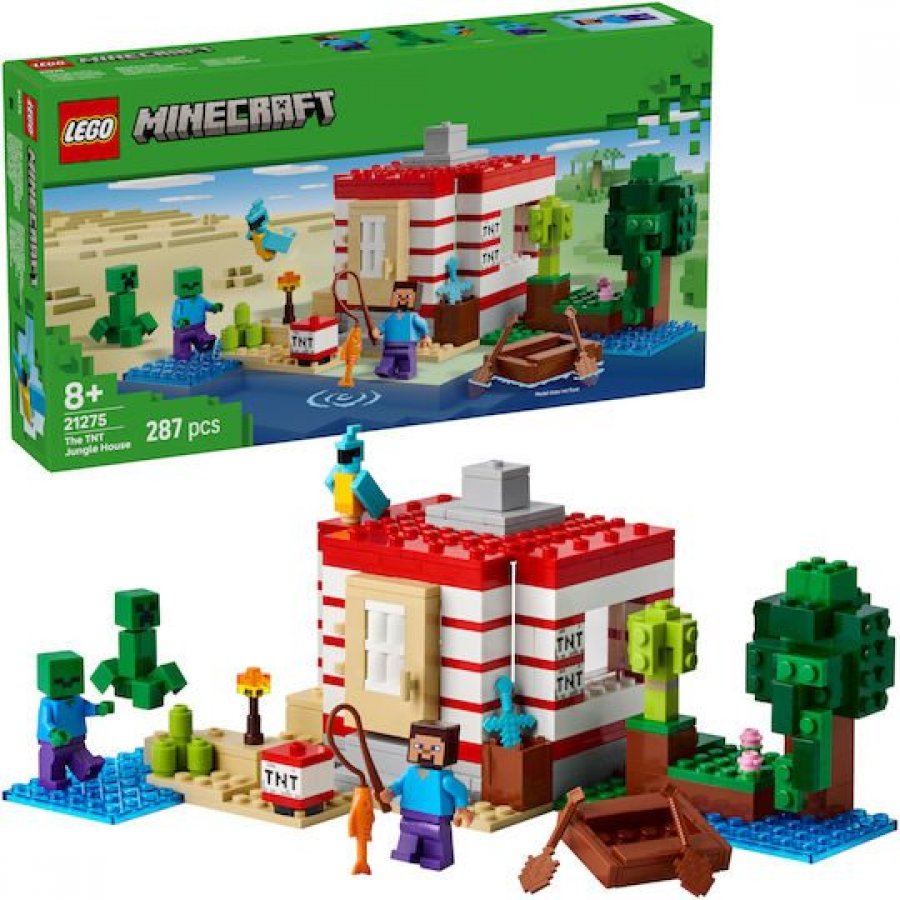 Lego Minecraft The TNT Jungle House (21275) Lego Minecraft The TNT Jungle House (21275)