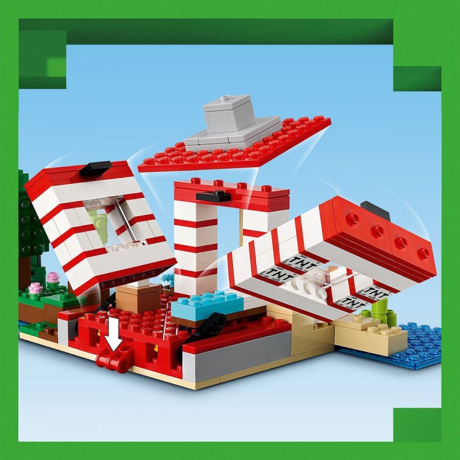 Lego Minecraft The TNT Jungle House (21275) Lego Minecraft The TNT Jungle House (21275)
