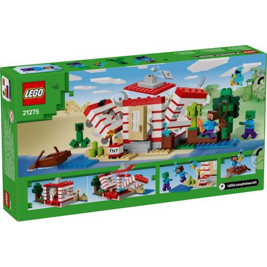 Lego Minecraft The TNT Jungle House (21275) Lego Minecraft The TNT Jungle House (21275)