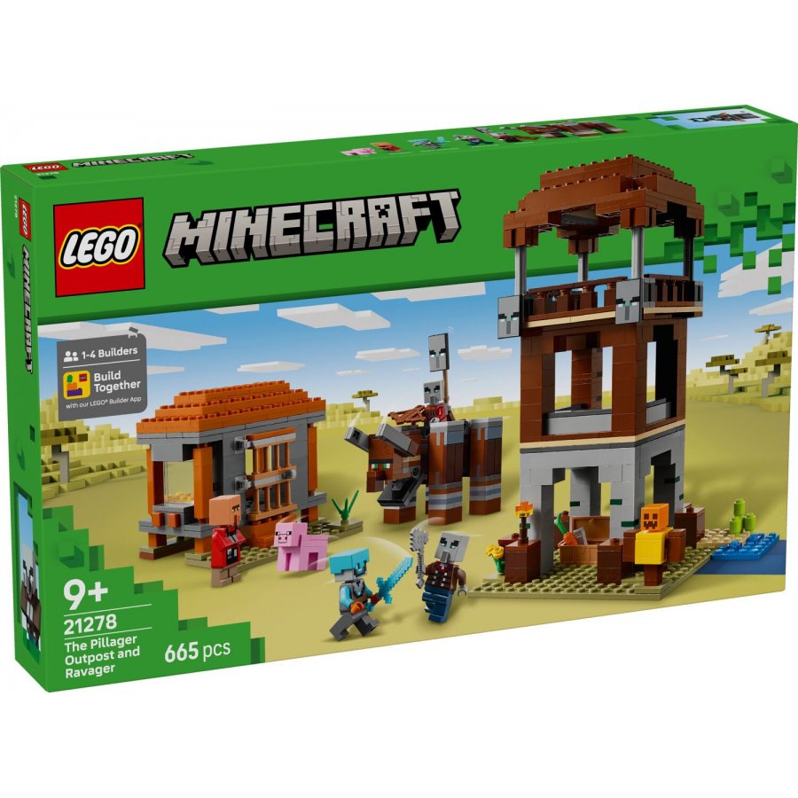 Lego Minecraft The Pillager Outpost & Ravager (21278) Lego Minecraft The Pillager Outpost & Ravager (21278)
