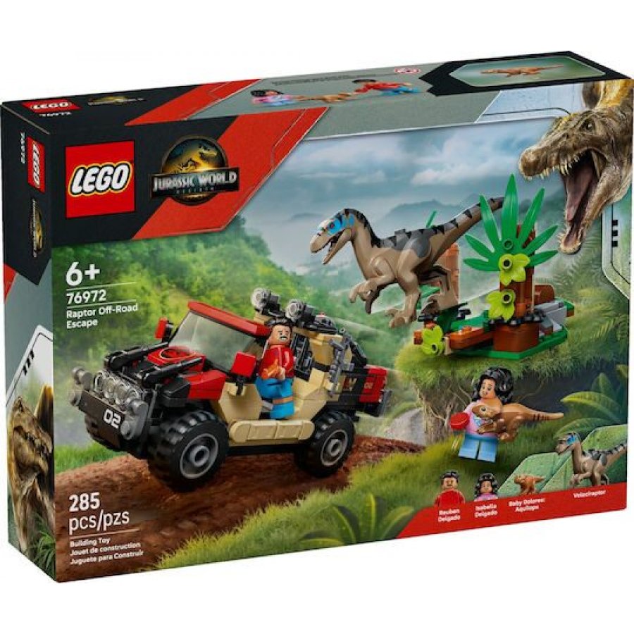 Lego Jurassic World Raptor Off-Road Escape (76972) Lego Jurassic World Raptor Off-Road Escape (76972)