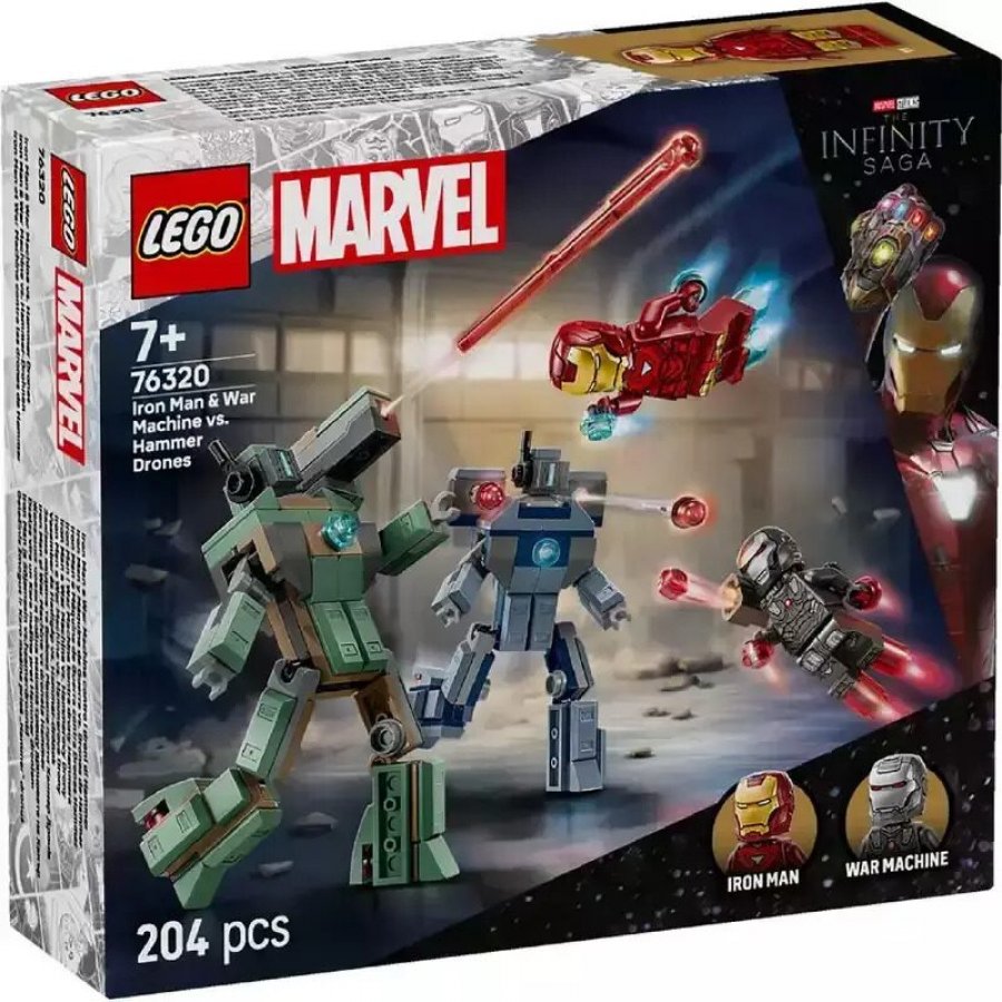 Lego Super Heroes Iron Man & War Machine vs. Hammer Drones (76320) Lego Super Heroes Iron Man & War Machine vs. Hammer Drones (76320)