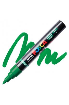 Uni-Ball Posca Ανεξίτηλος Μαρκαδόρος Brush 1.0-4.0mm Πράσινο (PC5BR) Uni-Ball Posca Ανεξίτηλος Μαρκαδόρος Brush 1.0-4.0mm Πράσινο (PC5BR)