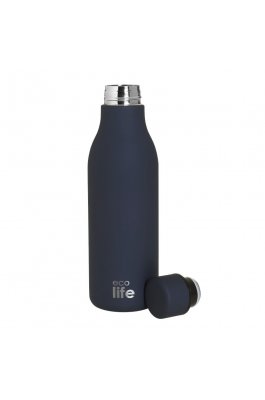 Ecolife Ανοξείδωτο Μπουκάλι Θερμός 550ml Midnight Blue (33ΒΟ2358) Ecolife Ανοξείδωτο Μπουκάλι Θερμός 550ml Midnight Blue (33ΒΟ2358)