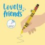 Legami Στυλό Gel Με Διακοσμητικό Ζωάκι Bee Lovely Friends (CPPKIT12) Legami Στυλό Gel Με Διακοσμητικό Ζωάκι Bee Lovely Friends (CPPKIT12)