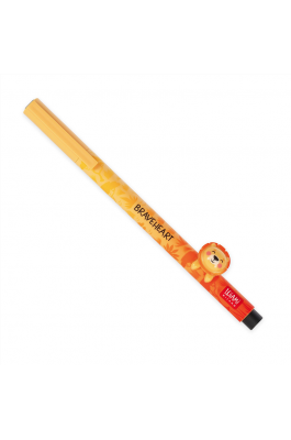 Legami Στυλό Gel Με Διακοσμητικό Ζωάκι Lion Lovely Friends (CPPKIT13)