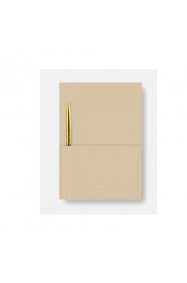 Somewhere Σημειωματάριο Vegan Leather Journal Nude Ριγέ Α5 (82541) Somewhere Σημειωματάριο Vegan Leather Journal Nude Ριγέ Α5 (82541)
