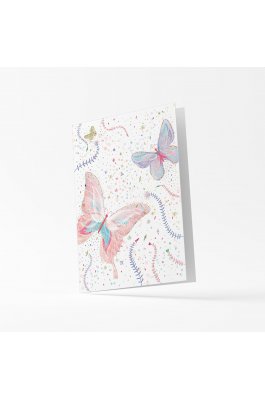 Typotrust Ευχητήρια Κάρτα Πεταλούδες Ανάγλυφη 12x17 cm (GV19) Typotrust Ευχητήρια Κάρτα Πεταλούδες Ανάγλυφη 12x17 cm (GV19)