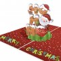 Typotrust Ευχητήρια Κάρτα Χριστουγέννων Origami "Ho Ho Ho"12 x 17 cm (23ORN06) Typotrust Ευχητήρια Κάρτα Χριστουγέννων Origami "Ho Ho Ho"12 x 17 cm (23ORN06)