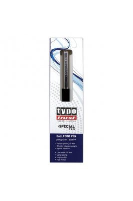 Typotrust Στυλό Ballpoint 1.0mm με Μπλε  Mελάνι Special Pro RT (SP1061001)