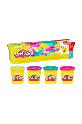 Hasbro Play-Doh 4 Βαζάκια Πλαστελίνης Classic (G0689) Hasbro Play-Doh 4 Βαζάκια Πλαστελίνης Classic (G0689)