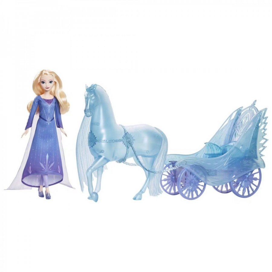 Mattel Frozen Έλσα με Άμαξα (JBG56) Mattel Frozen Έλσα με Άμαξα (JBG56)