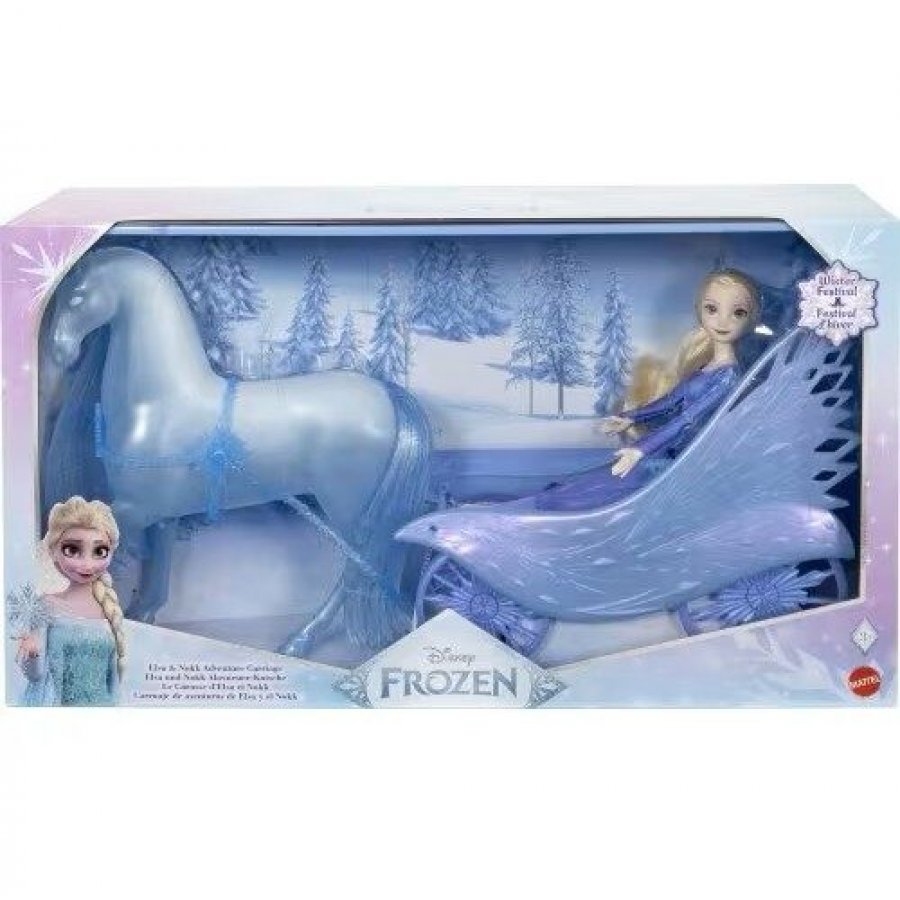 Mattel Frozen Έλσα με Άμαξα (JBG56) Mattel Frozen Έλσα με Άμαξα (JBG56)