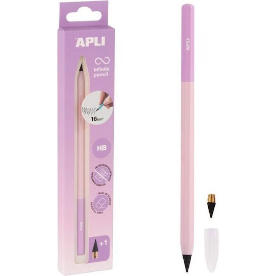 Apli Infinite Pencil HB Nordic Λιλά (19933) Apli Infinite Pencil HB Nordic Λιλά (19933)