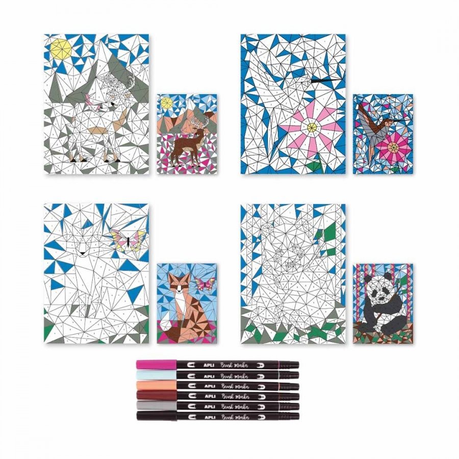 Apli Kids Coloring by numbers (20077) Apli Kids Coloring by numbers (20077)