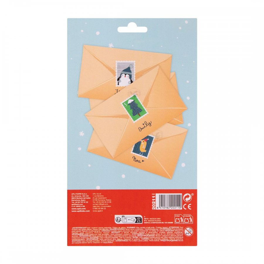 Apli Αυτοκόλλητα Χριστουγέννων Christmas Stamps (20211) Apli Αυτοκόλλητα Χριστουγέννων Christmas Stamps (20211)