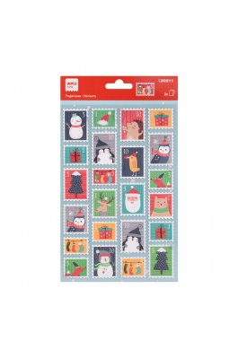 Apli Αυτοκόλλητα Χριστουγέννων Christmas Stamps (20211)