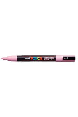 Uni-Ball Posca Ανεξίτηλος Μαρκαδόρος 0.9-1.3mm Ανοιχτό Ροζ (PC3M) Uni-Ball Posca Ανεξίτηλος Μαρκαδόρος 0.9-1.3mm Ανοιχτό Ροζ (PC3M)