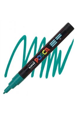 Uni-Ball Posca Ανεξίτηλος Μαρκαδόρος 0.9-1.3mm Σμαραγδί ( PC3M) Uni-Ball Posca Ανεξίτηλος Μαρκαδόρος 0.9-1.3mm Σμαραγδί ( PC3M)