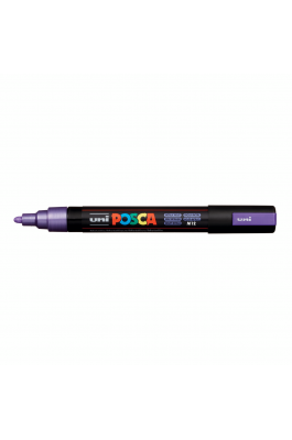Uni-Ball Posca Ανεξίτηλος Μαρκαδόρος 1.8-2.5mm Μεταλλικό Βιολετί (PC5M) Uni-Ball Posca Ανεξίτηλος Μαρκαδόρος 1.8-2.5mm Μεταλλικό Βιολετί (PC5M)