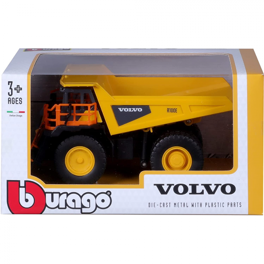 Bburago Construction Volvo R100E Rigid Hauler 1/60 (32089) Bburago Construction Volvo R100E Rigid Hauler 1/60 (32089)