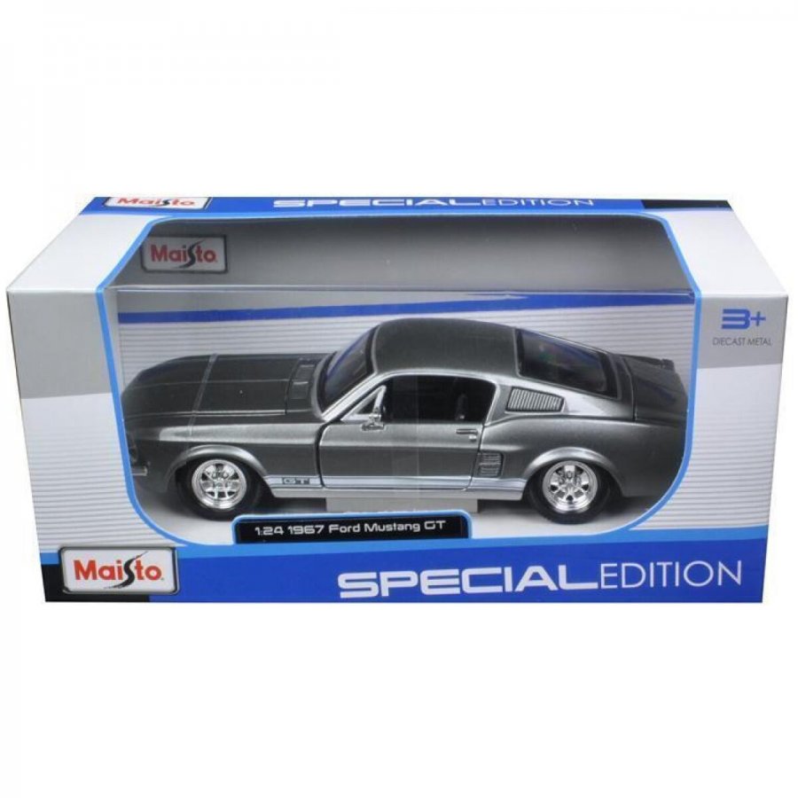 Maisto Special Edition Ford Mustang 1967 GT Γκρι 1/24 (31260) Maisto Special Edition Ford Mustang 1967 GT Γκρι 1/24 (31260)