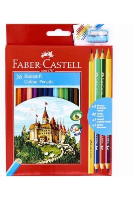 Faber-Castell Buntstift Ξυλομπογιές Σετ 36 χρώματα (110336)