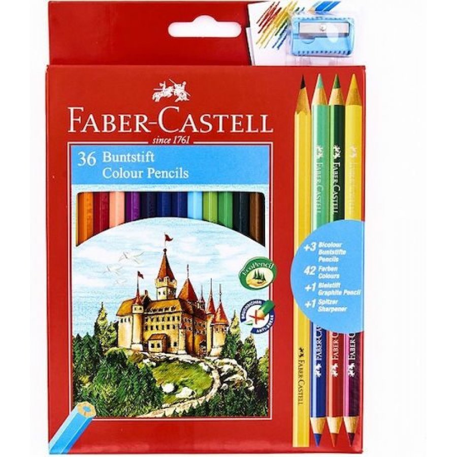 Faber-Castell Buntstift Ξυλομπογιές Σετ 36 χρώματα (110336) Faber-Castell Buntstift Ξυλομπογιές Σετ 36 χρώματα (110336)