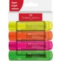 Faber-Castell Σετ 4 Υπογραμμιστών Neon (254644) Faber-Castell Σετ 4 Υπογραμμιστών Neon (254644)