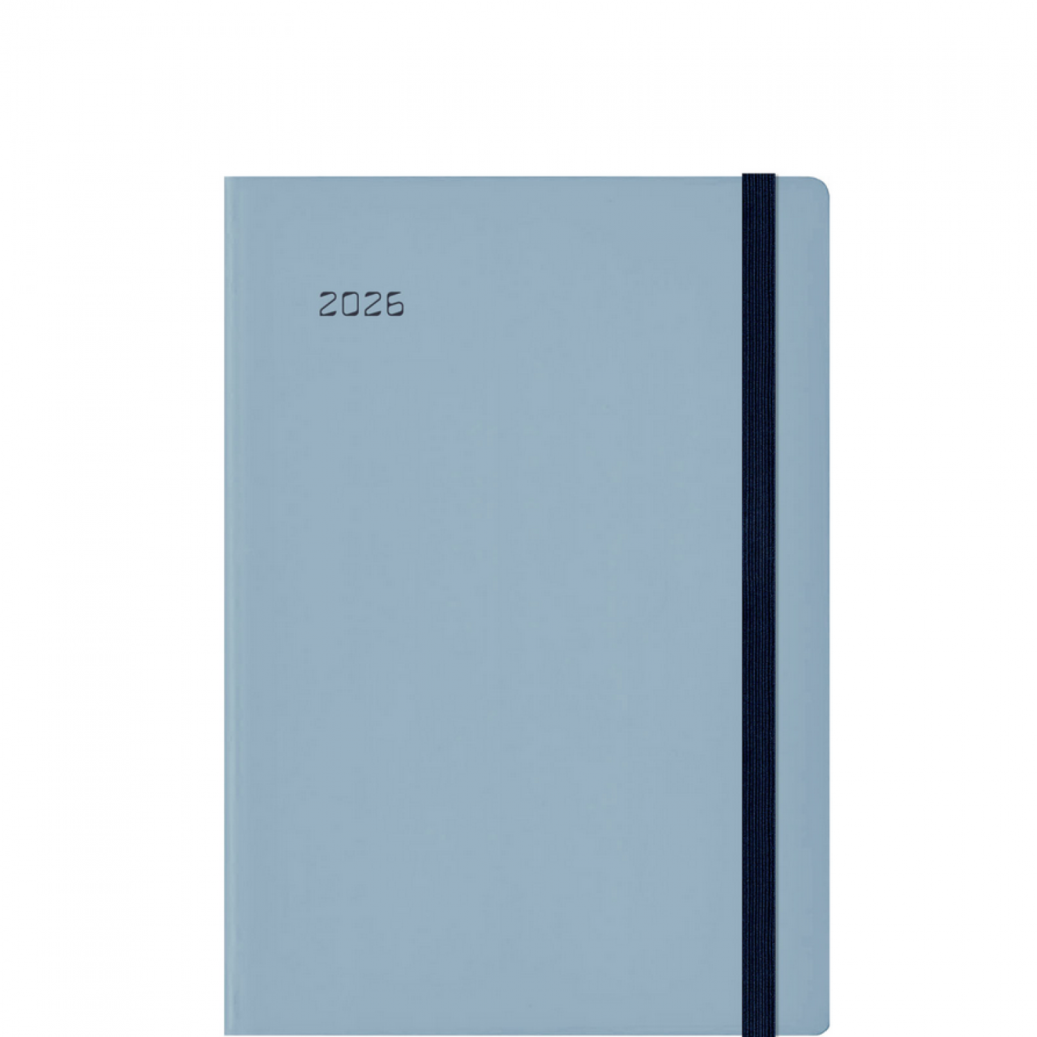 Theofylaktos Ημερολόγιο Ημερήσιο 2026 Ponza Flat Elastic Γαλάζιο 17 x 24 (69609E81)