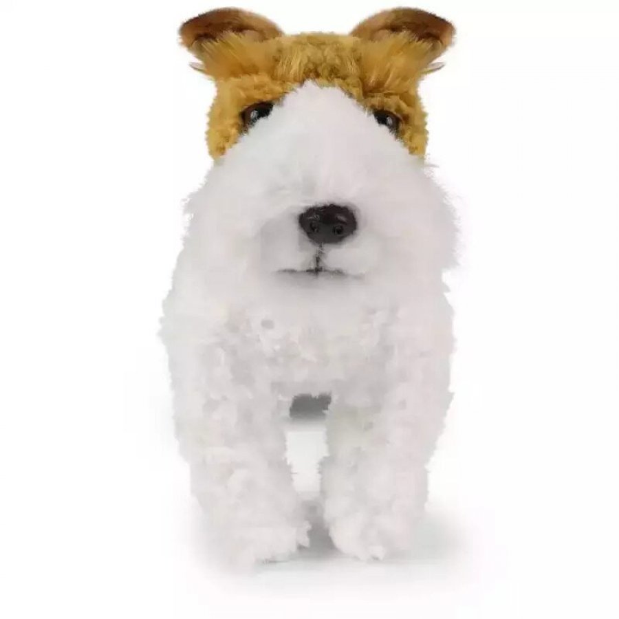 Rappa Λούτρινος Σκύλος Fox Terrier Ασπρο 30 εκ. Eco-Friendly (192256) Rappa Λούτρινος Σκύλος Fox Terrier Ασπρο 30 εκ. Eco-Friendly (192256)