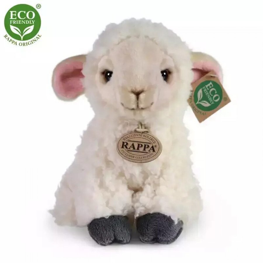 Rappa Λούτρινο Προβατάκι Καθιστό 18 εκ. Eco-Friendly (211414) Rappa Λούτρινο Προβατάκι Καθιστό 18 εκ. Eco-Friendly (211414)