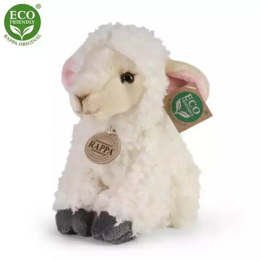 Rappa Λούτρινο Προβατάκι Καθιστό 18 εκ. Eco-Friendly (211414) Rappa Λούτρινο Προβατάκι Καθιστό 18 εκ. Eco-Friendly (211414)