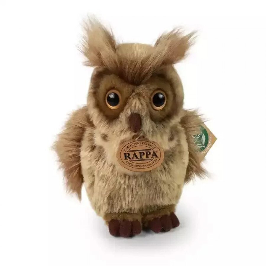 Rappa Λούτρινη Καφέ Κουκουβάγια 16 εκ. Eco-Friendly (241589) Rappa Λούτρινη Καφέ Κουκουβάγια 16 εκ. Eco-Friendly (241589)