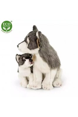 Rappa Λούτρινο Λύκος Με Μωρό 27εκ. Eco-Friendly (320109) Rappa Λούτρινο Λύκος Με Μωρό 27εκ. Eco-Friendly (320109)