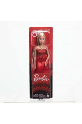 Mattel Barbie Επετειακή Κούκλα 80 Χρόνια Κόκκινο Φόρεμα (JGD25)