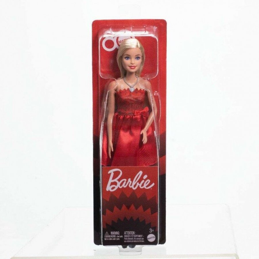 Mattel Barbie Επετειακή Κούκλα 80 Χρόνια Κόκκινο Φόρεμα (JGD25) Mattel Barbie Επετειακή Κούκλα 80 Χρόνια Κόκκινο Φόρεμα (JGD25)