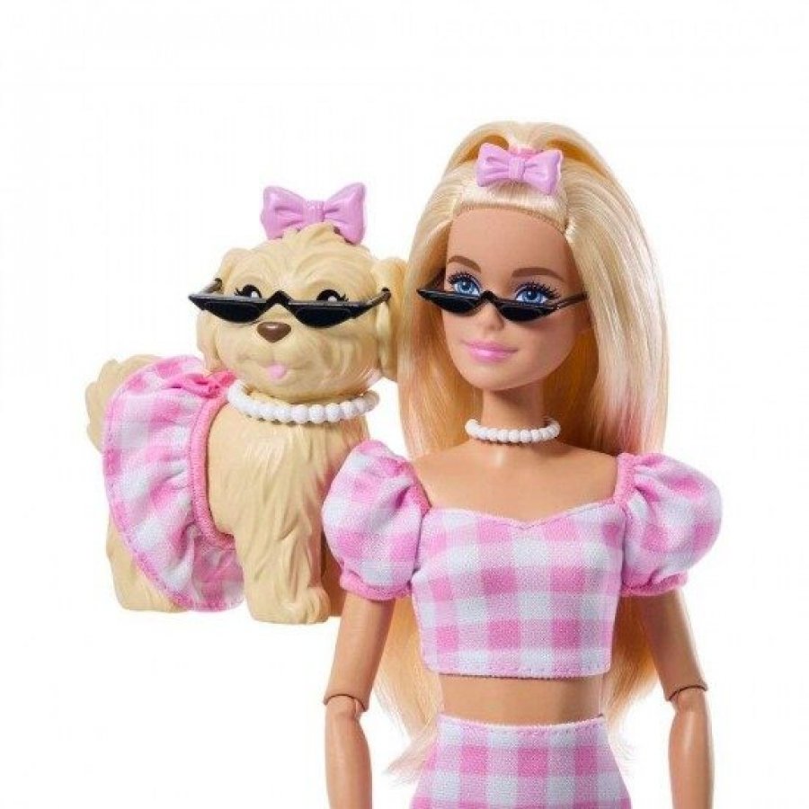 Mattel Barbie Κούκλα και Σκυλάκι Ασορτί Εμφάνιση (JFP36) Mattel Barbie Κούκλα και Σκυλάκι Ασορτί Εμφάνιση (JFP36)