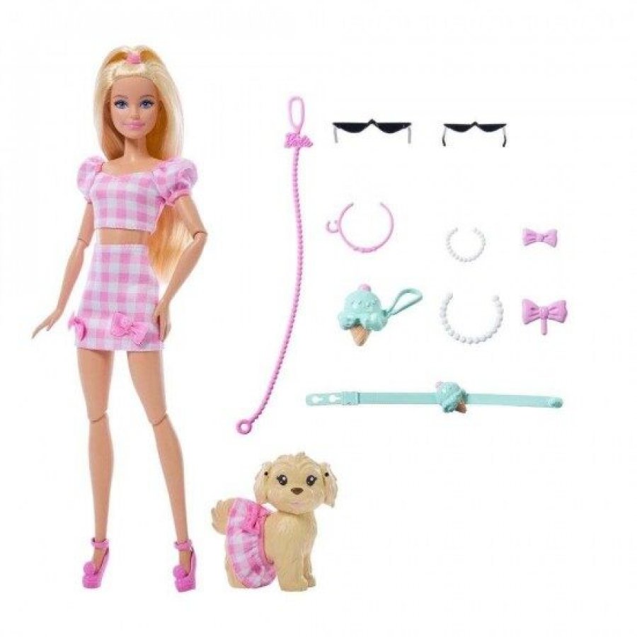 Mattel Barbie Κούκλα και Σκυλάκι Ασορτί Εμφάνιση (JFP36) Mattel Barbie Κούκλα και Σκυλάκι Ασορτί Εμφάνιση (JFP36)