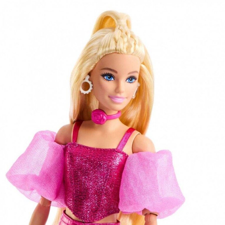 Mattel Barbie Κούκλα Deluxe Style Metallics Ροζ Κορσές (JFP40) Mattel Barbie Κούκλα Deluxe Style Metallics Ροζ Κορσές (JFP40)