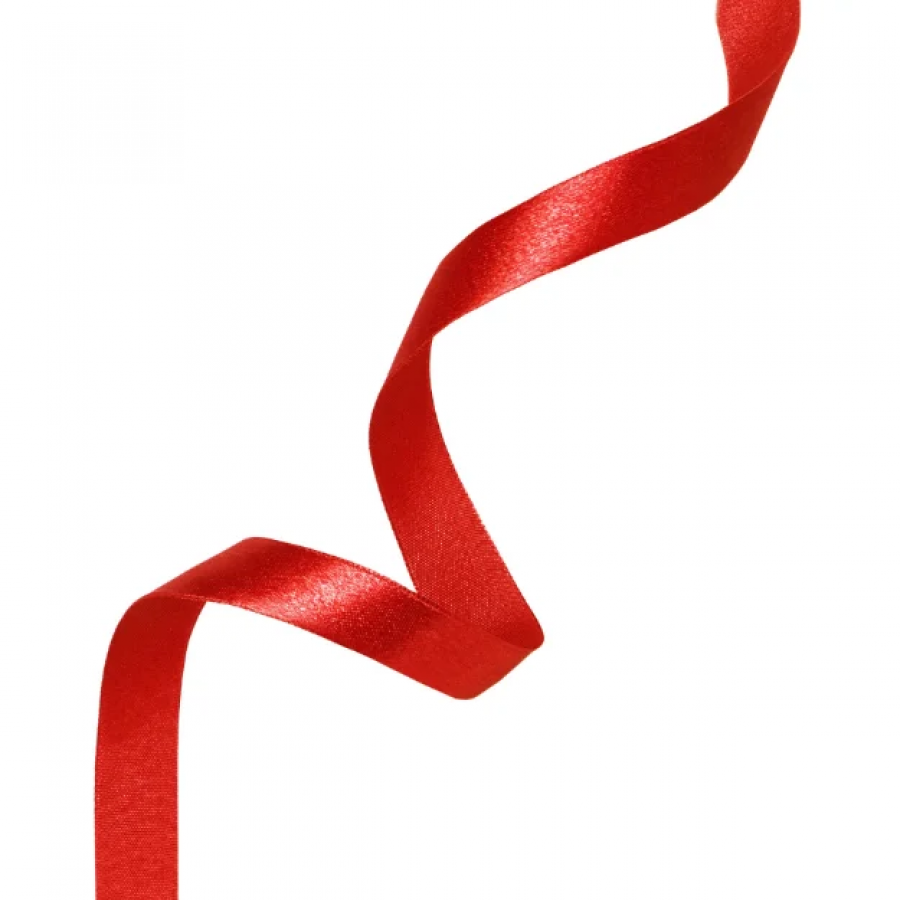 Κορδέλα σατέν μίας όψης 1,5 cm x 22,5m Κόκκινο Κορδέλα σατέν μίας όψης 1,5 cm x 22,5m Κόκκινο