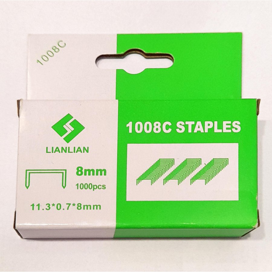 Spadi Σύρματα Καρφωτικής Μηχανής 8mm 1000 Τεμάχια 1008C Spadi Σύρματα Καρφωτικής Μηχανής 8mm 1000 Τεμάχια 1008C