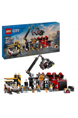 Lego City Scrapyard With Cars (60472) Lego City Scrapyard With Cars (60472)