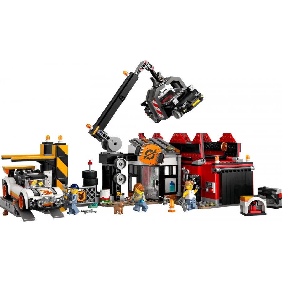 Lego City Scrapyard With Cars (60472) Lego City Scrapyard With Cars (60472)
