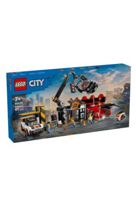Lego City Scrapyard With Cars (60472) Lego City Scrapyard With Cars (60472)