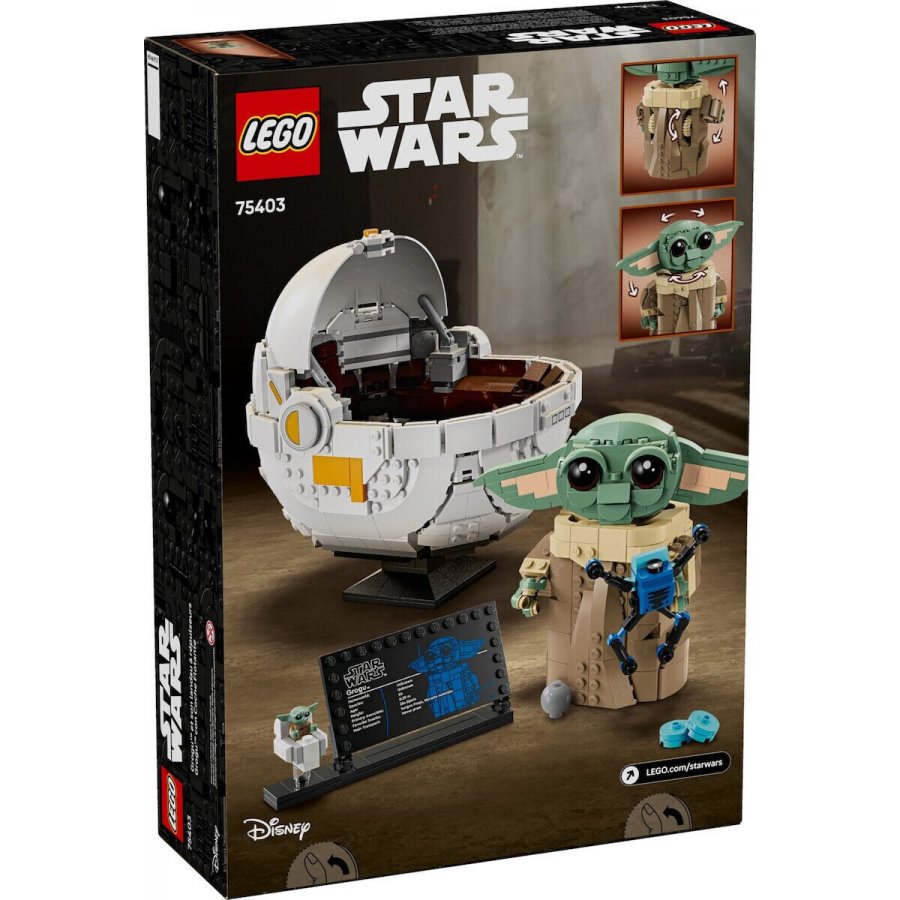 Lego Star Wars Grocu With Hover Pram (75403) Lego Star Wars Grocu With Hover Pram (75403)